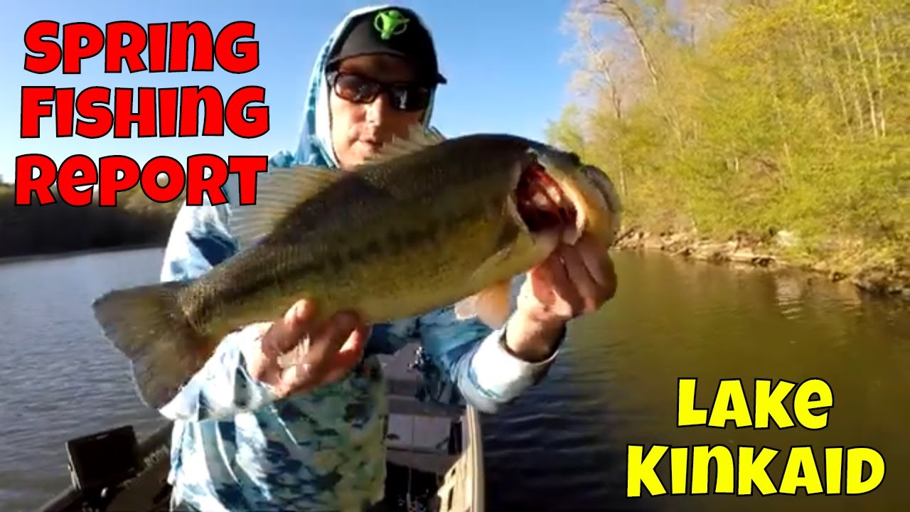 Lake Kinkaid Fishing Report April 24th 2020