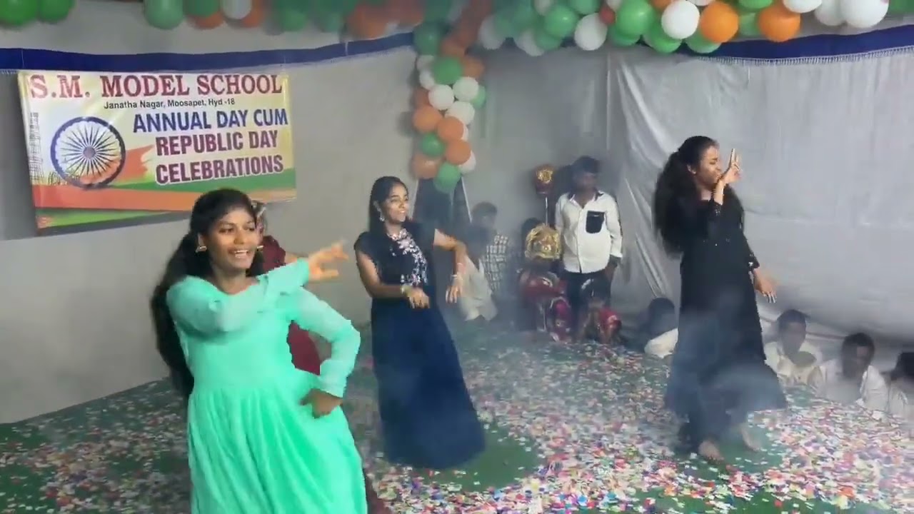 Annual day program 2026@S.M.Model school