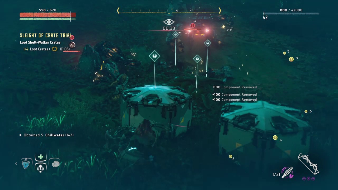 Horizon - Stealth Trial - Shell Walker Crates