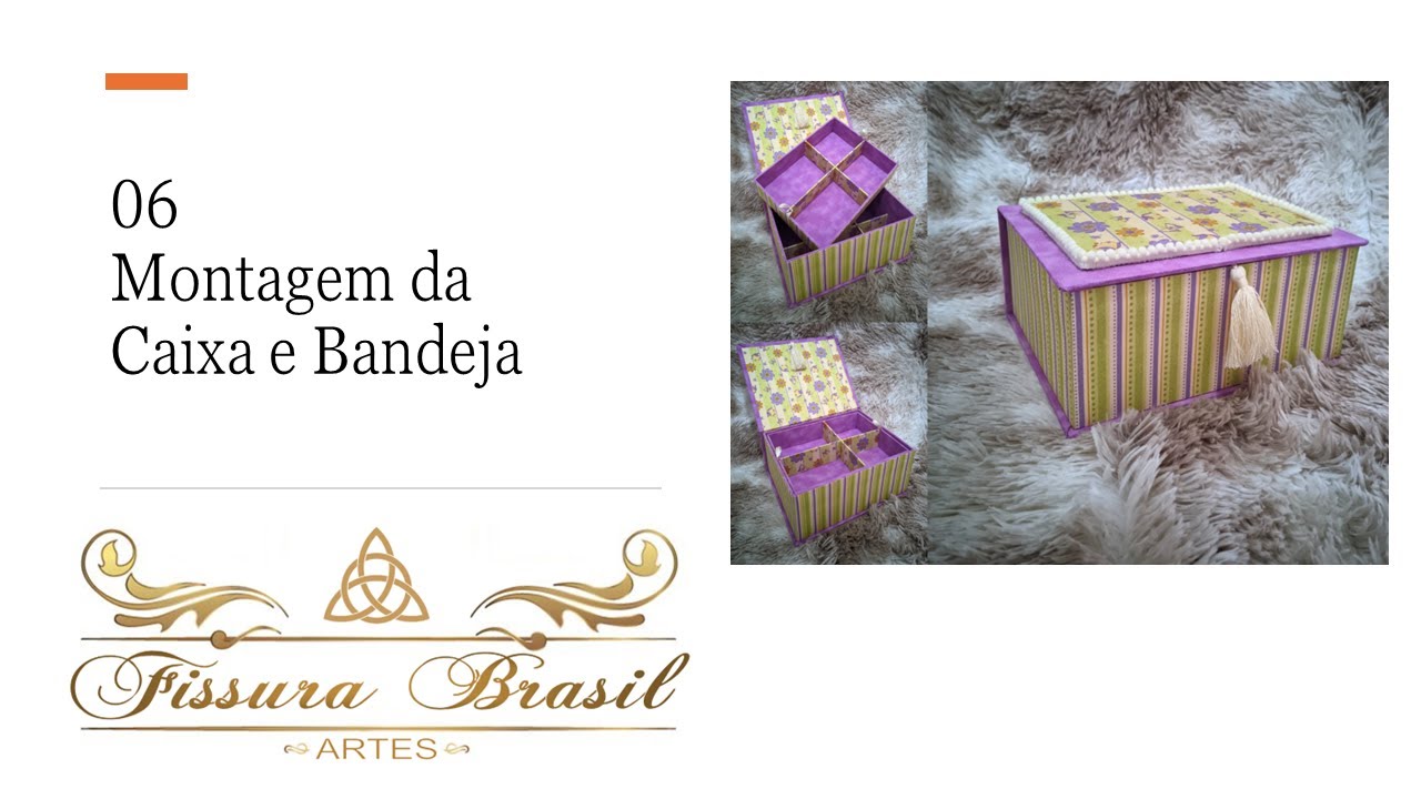 Tutorial - Porta Jóias Biju Francesa (parte 6)