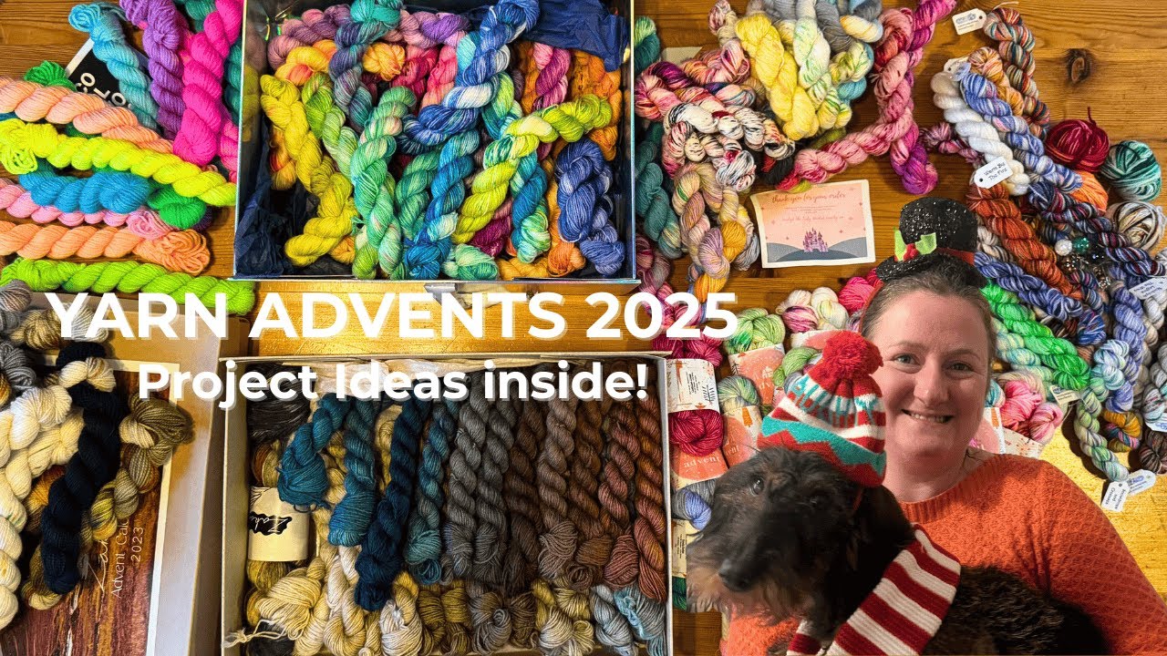 What to Make with Yarn Advent Calendars + 2025 Yarn Advent Buying Guide!
