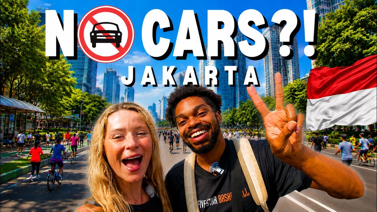 Car Free Day Jakarta | Not What We Expected 🇮🇩