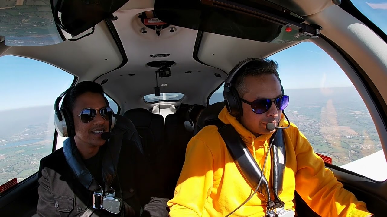 Flying with Bhavik & Family to the Beach
