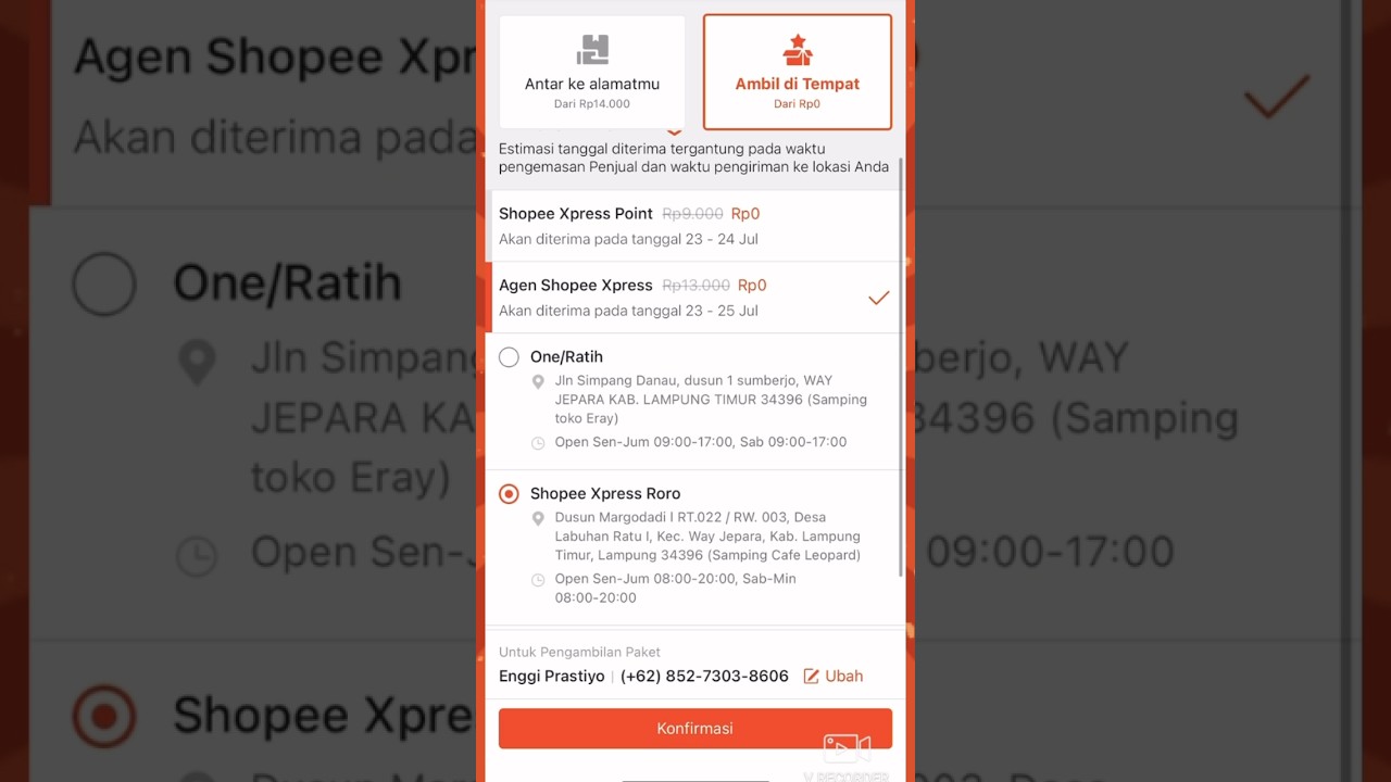 Paket ambil di tempat melalui agen shopee gratis ongkir #trending #hits #tutorial #viral
