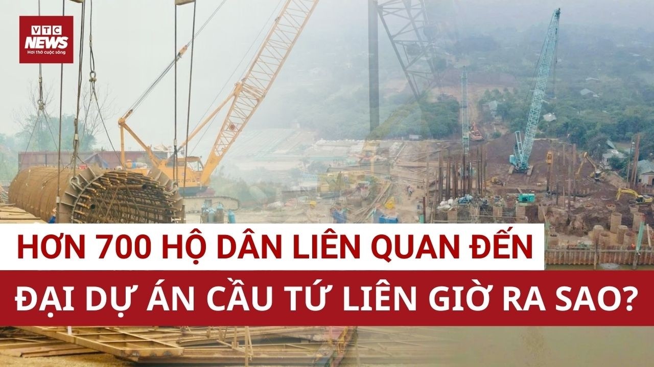 Đại công trường 20.000 tỷ nối đôi bờ sông Hồng: 12 mũi thi công xuyên đêm, quyết tâm thông xe sớm