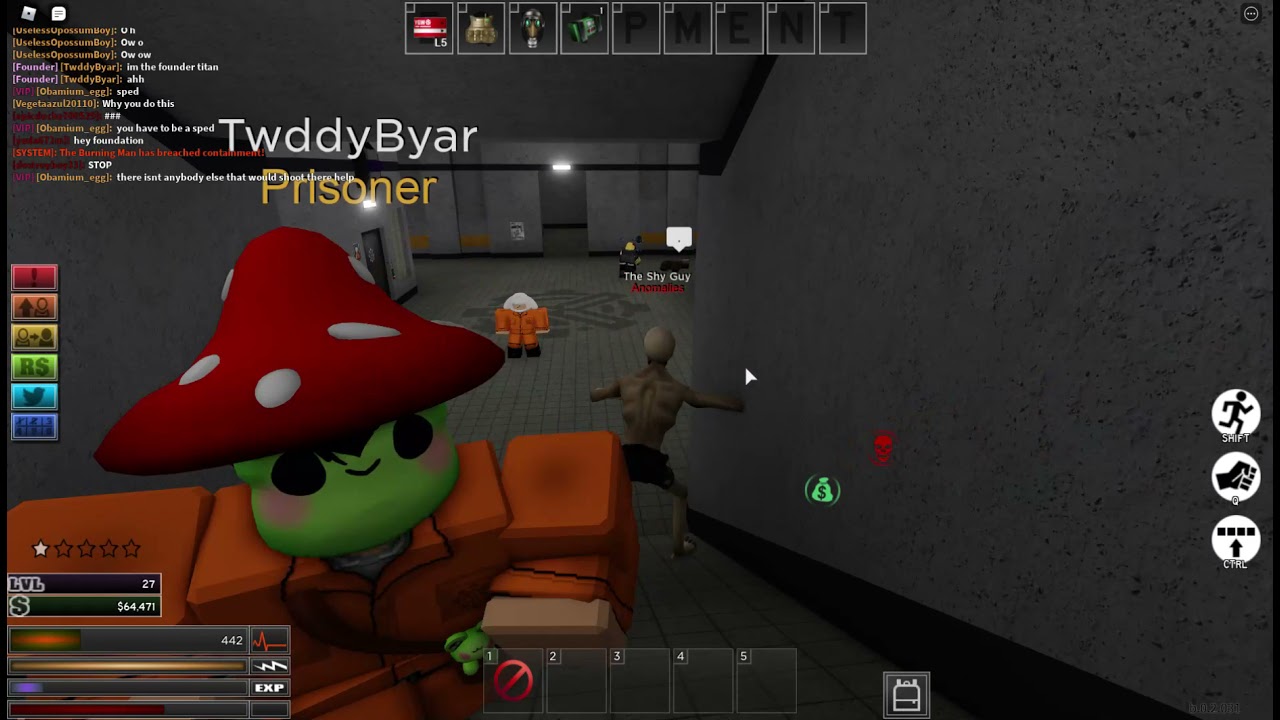 SCP-096 Gameplay! Roblox Site 76