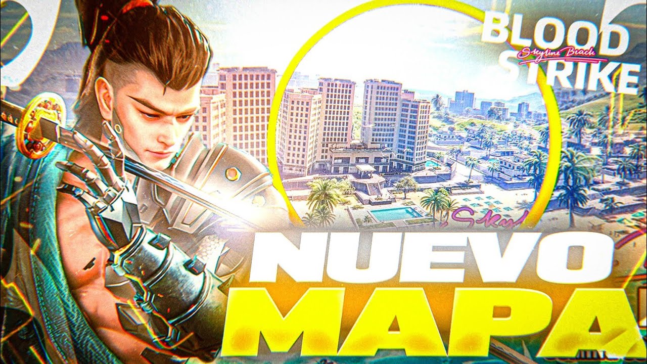 *NEW MAP* SKYLINE BEACH 💀 INSANE SOLO vs SQUAD Blood Strike