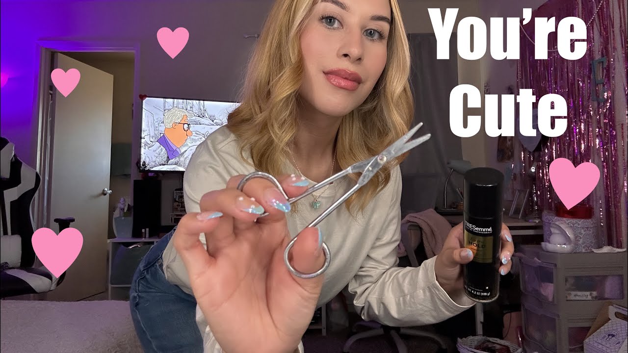 Милый парикмахер влюблен в тебя ASMR