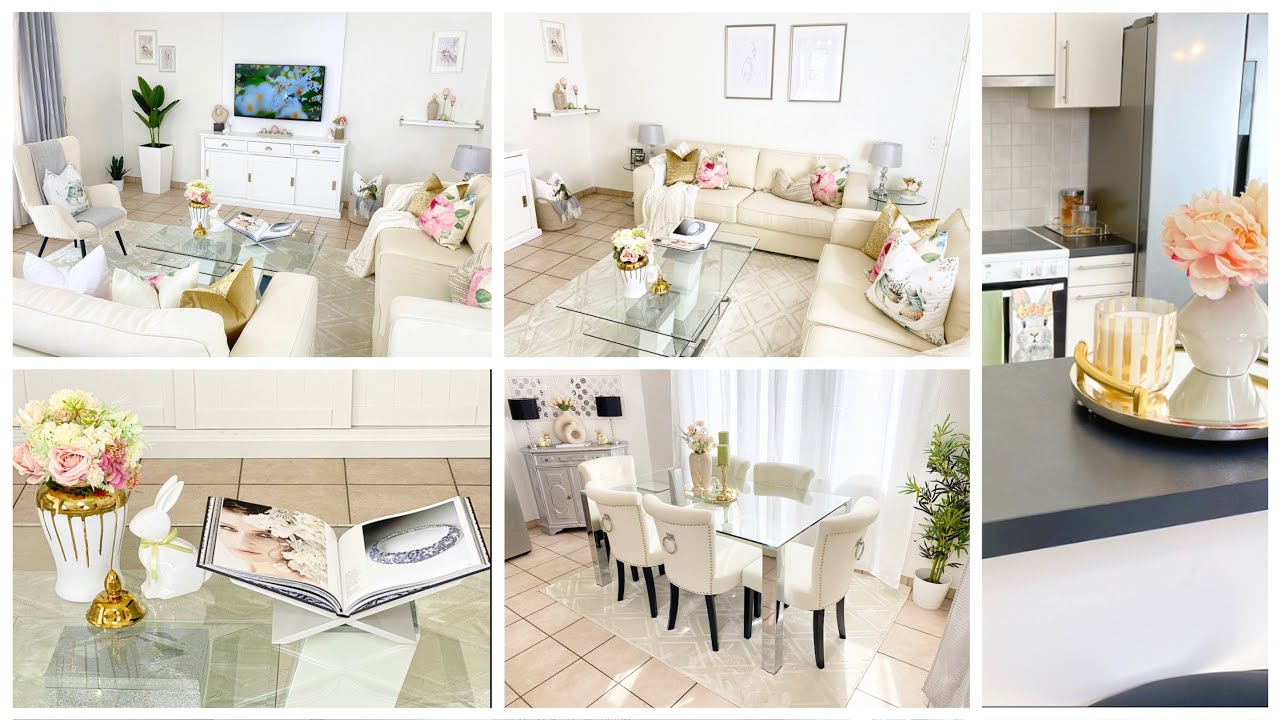 🌟 DÉCORATION DE PRINTEMPS 2022: IDÉES DÉCO SALON [Tour]🌟 | PRING DECOR, DECORATE WITH ME fit Redroad