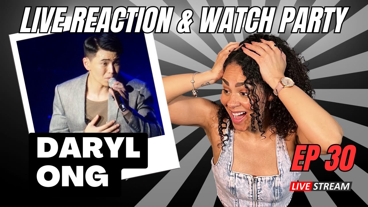 LIVE | Vocal Coach Reaction & Watch Party: Daryl Ong - The Best Singers S01 EP30 🎤
