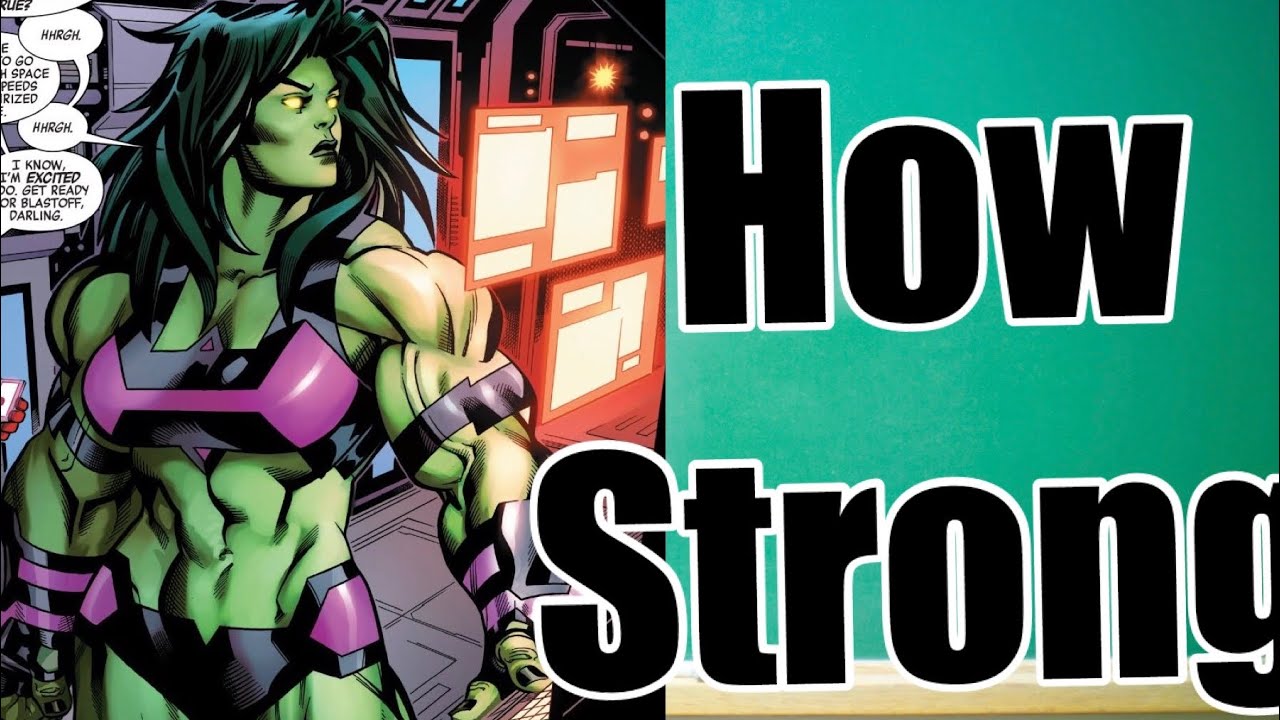 How Strong is The New She Hulk PART 2 [ Jennifer ] | MARVEL Comics 2018-2019 ~ NEW Gamma Powered