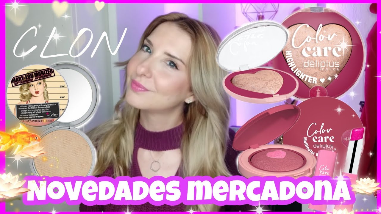 NOVEDADES MERCADONA FEBRERO 2021 NUEVA COLECCIÓN ( COLOR CARE ) Y CLON ILUMINADOR MARY LOU MANIZER 💖