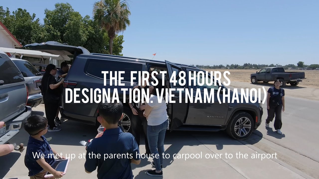 Day 1 - Long flights and lay overs - Destination Vietnam 2025
