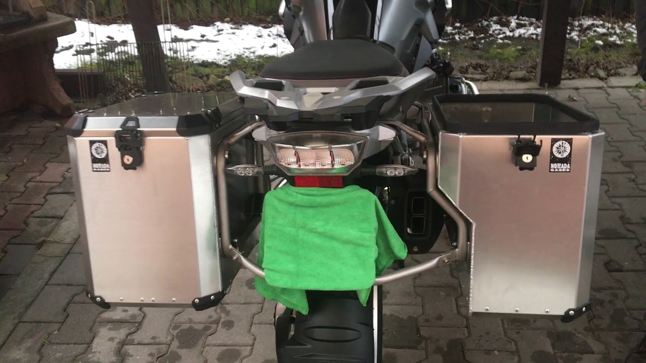 Część II: Porównanie kufrów Nomada vs Vario BMW GS 1200 lc