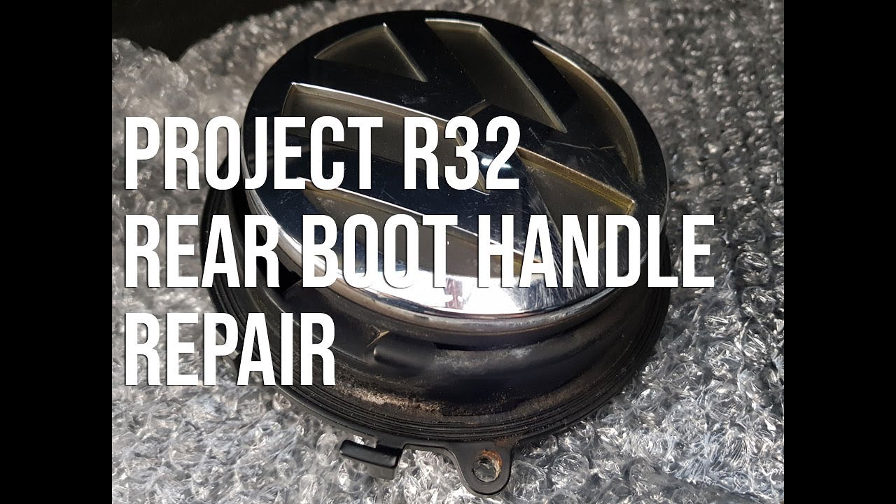 How to replace the boot handle microswitch on a Mk5 Golf