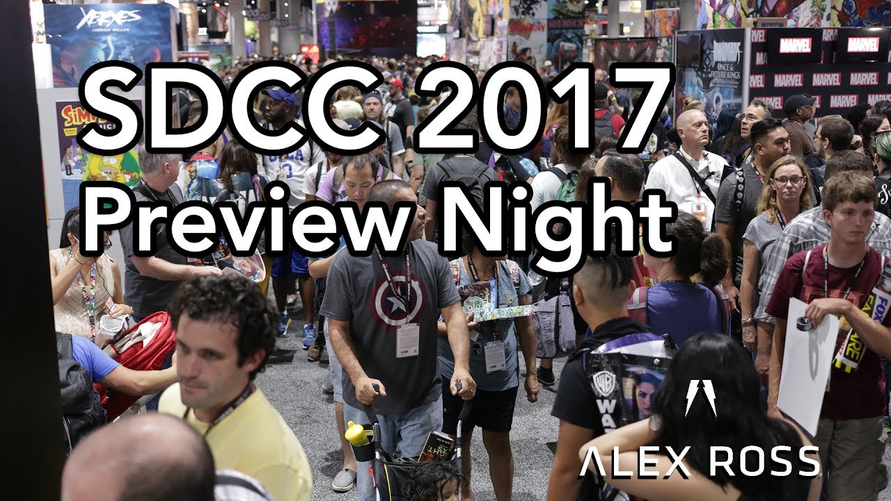 SDCC 2017 Preview Night Recap