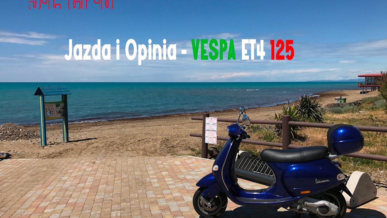 S2 Ep.6 VESPA ET4 125 - Moja Opinia - Kr&oacute;tki Test w Toskanii.