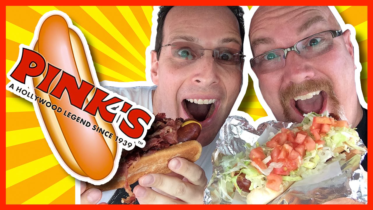Pink's Hot Dogs with Ian Keiner from Peep This Out in Hollywood