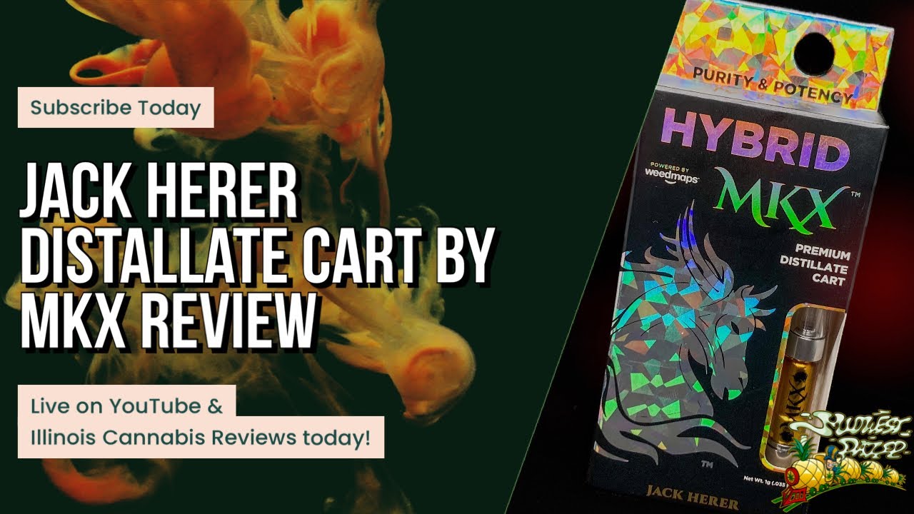 Jack Herer Distillate Cart by MKX Review