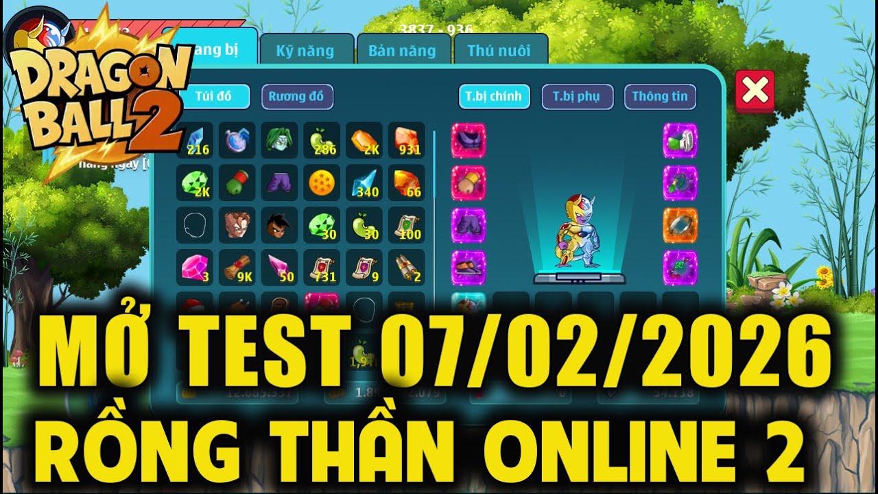 RỒNG THẦN 2 - GAME MỚI - MỞ TEST 19 GIỜ 07/02/2026