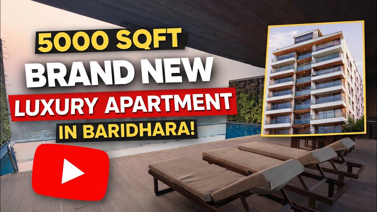 5000 Sqft Brand-New Super Luxury Apartment Tour | 4 Bed | Baridhara Diplomatic Zone