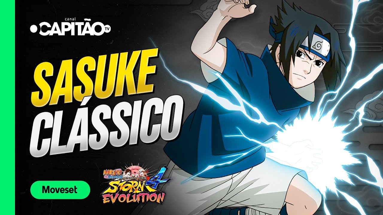 Todos os Jutsus e Skins do SASUKE CLÁSSICO | Naruto Storm 4 Evolution MOD