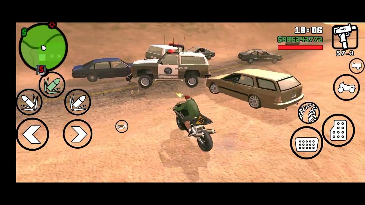 Shout-out for Cj in GTA San Andreas on the run in the hood😎cj on🔥fire#cj #gtasanandreas #gt@ #gta 