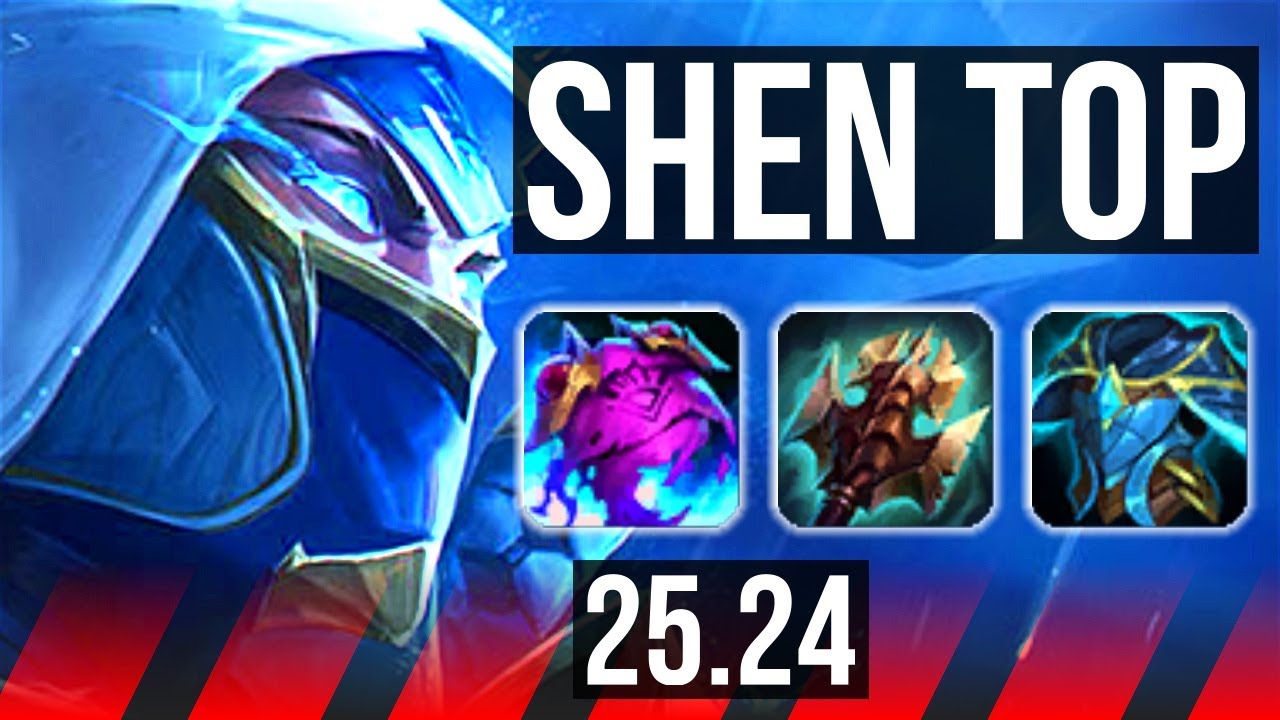 SHEN vs TEEMO (TOP) | NA Grandmaster | 25.24