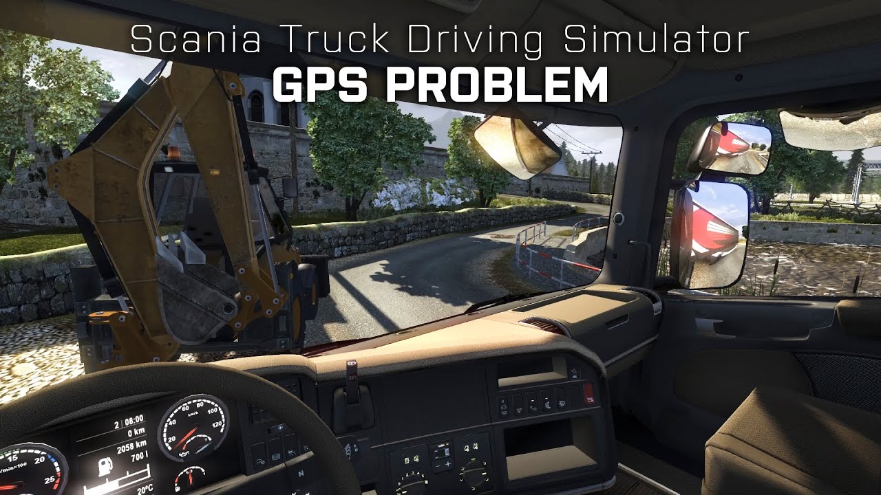 Scania Truck Driving Simulator - GPS Problem