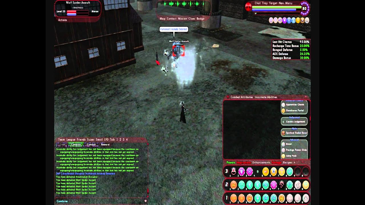 City of Heroes Judgement Incarnate Animations (Issue 20)