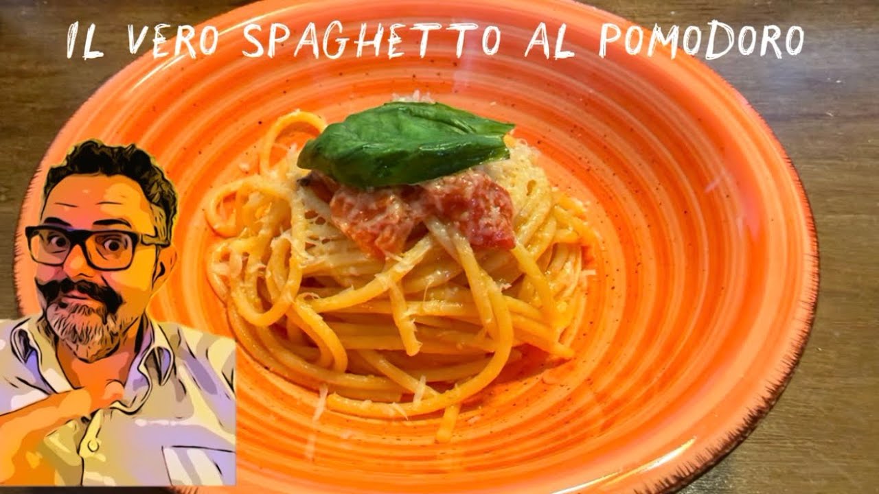 il vero spaghetto al pomodoro all’italiana ￼ 🍝🇮🇹 #spaghetti #pomodoro #pasta #primipiatti 