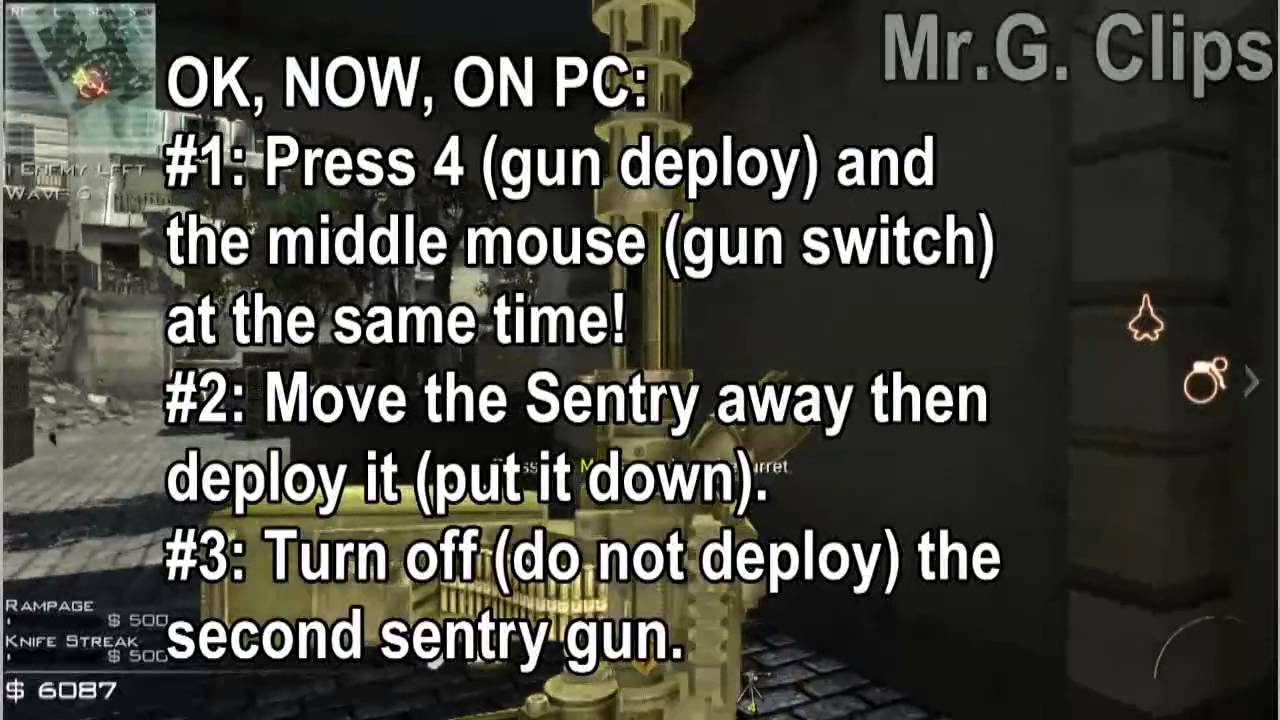 COD:MW3 - Survival - Multiple Gun GLITCH (for Weapon Test)