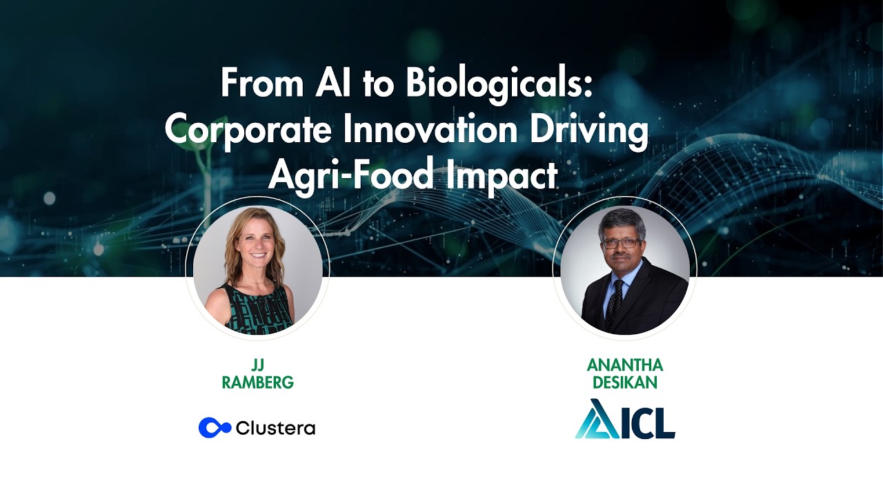 Fireside Chat: From AI to Biologicals - Corporate Innovation Driving Agri Food Impact