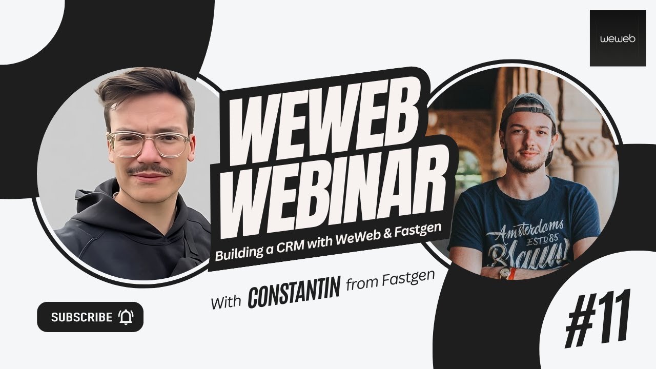 Building a CRM with WeWeb & Fastgen