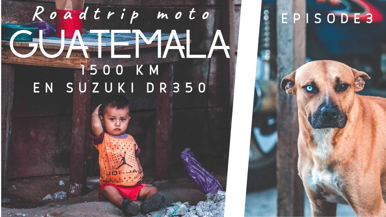 ROAD TRIP MOTO GUATEMALA : Des MAYAS aux CARAIBES - Flores Tikal Livingston - ENGLISH SUBTITLES