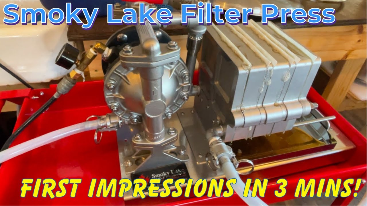 Smoky Lake Filter Press: FIRST IMPRESSIONS (WOW)