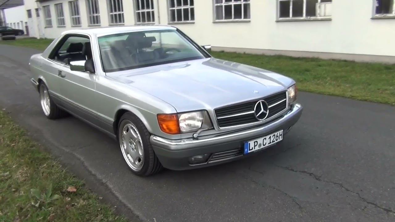 Mercedes Benz 500 SEC  Luxus-Coupé aus den 80er!