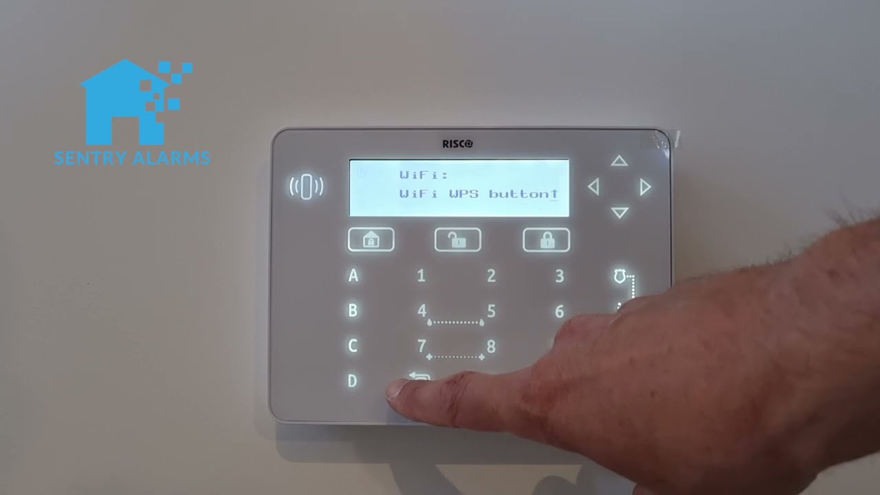 How to set up the WI FI on a Lightsys+ panel (Elegant keypad)