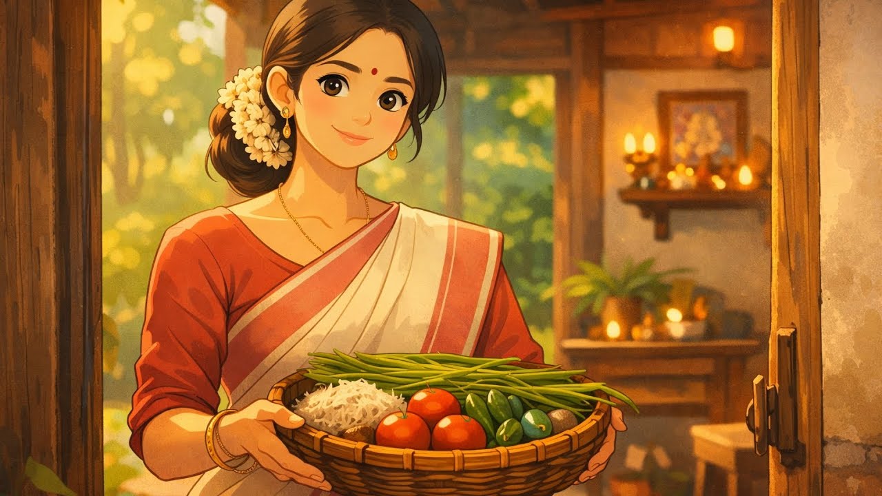 Morning to Evening Village Life | Ghibli Style 🌅🌿
