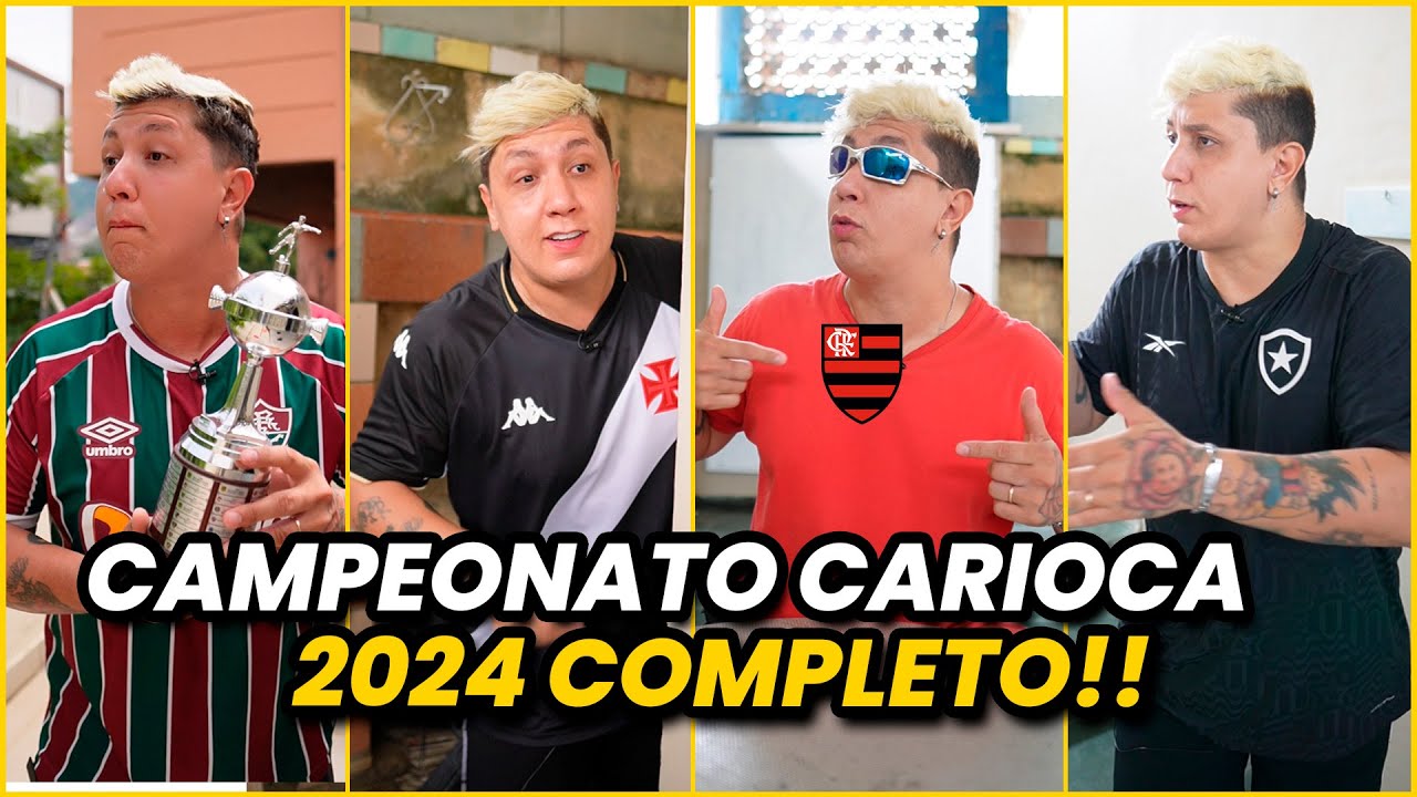 CAMPEONATO CARIOCA 2024 COMPLETO!