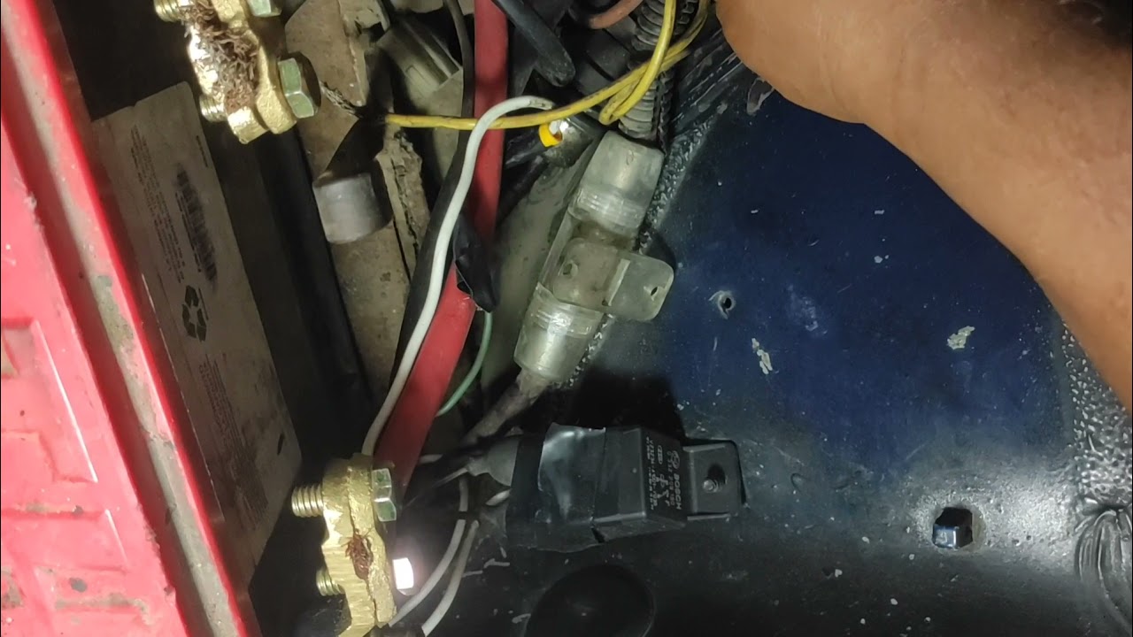 Falta de tierra o masa en tu vehiculo.