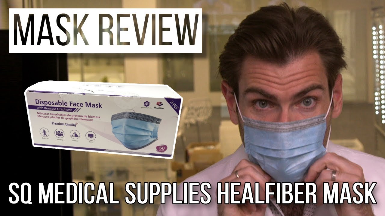 Lloyd risks his life for you - SQ Medical Supplies Healfiber Face Mask with Biomass Graphene Review
