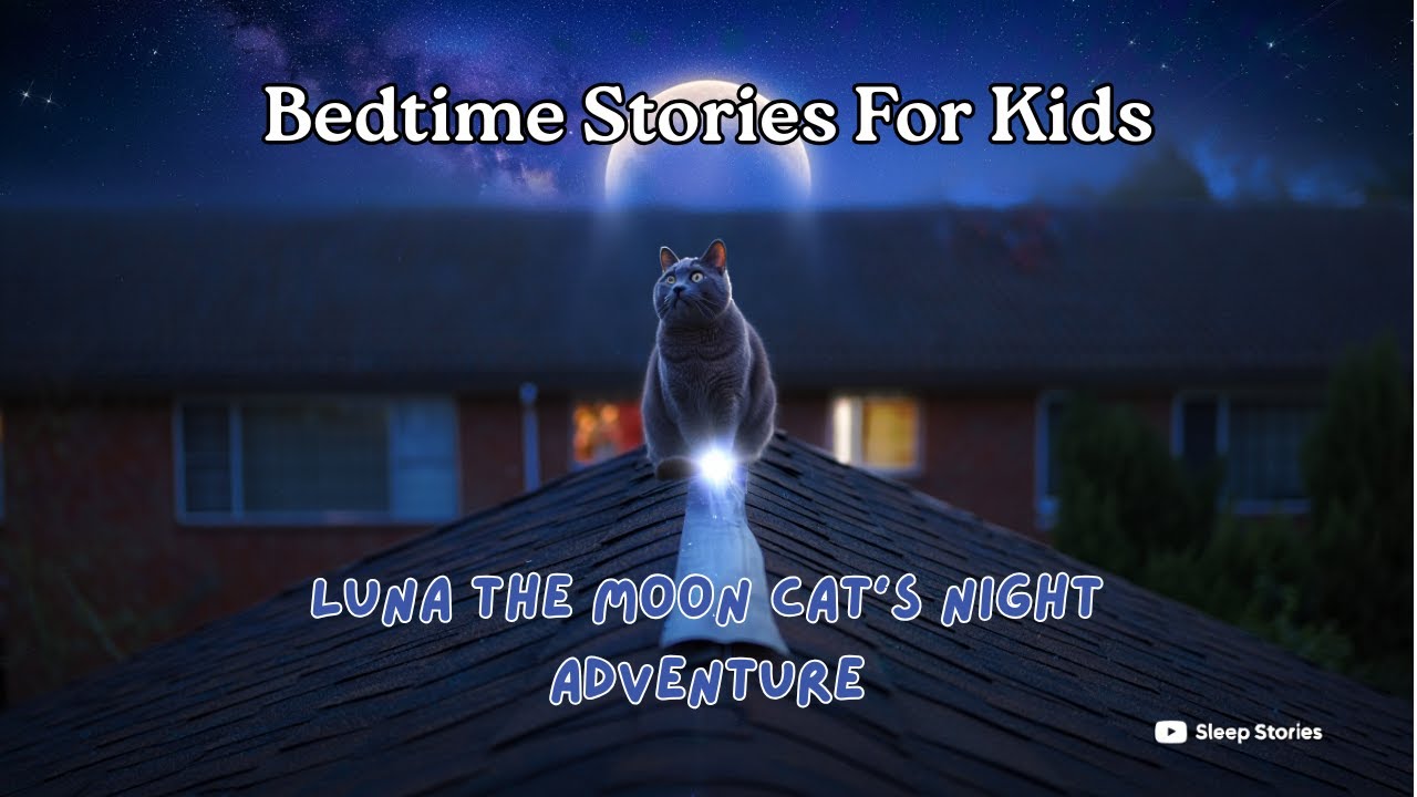 Storytime for kids 😪 (Moon Cat’s) Bedtime Stories 😴