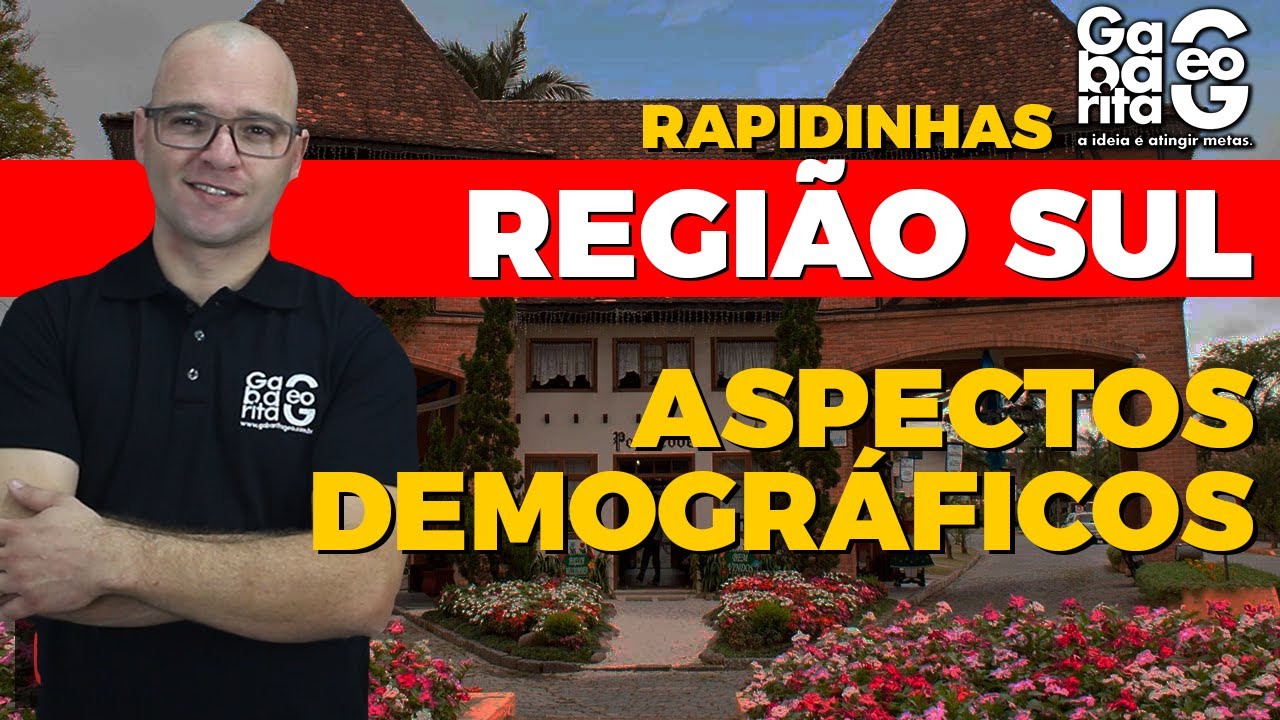 Regi&atilde;o Sul - Caracter&iacute;sticas Demogr&aacute;ficas - Geografia | Rapidinhas