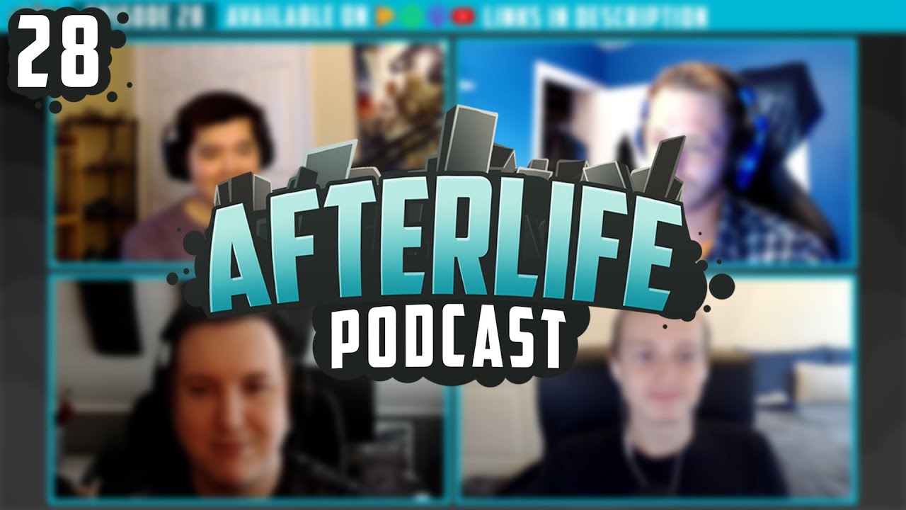 AfterLife Podcast #28 | Minecraft Trivia, Swapping Channels, TikTok Banned?