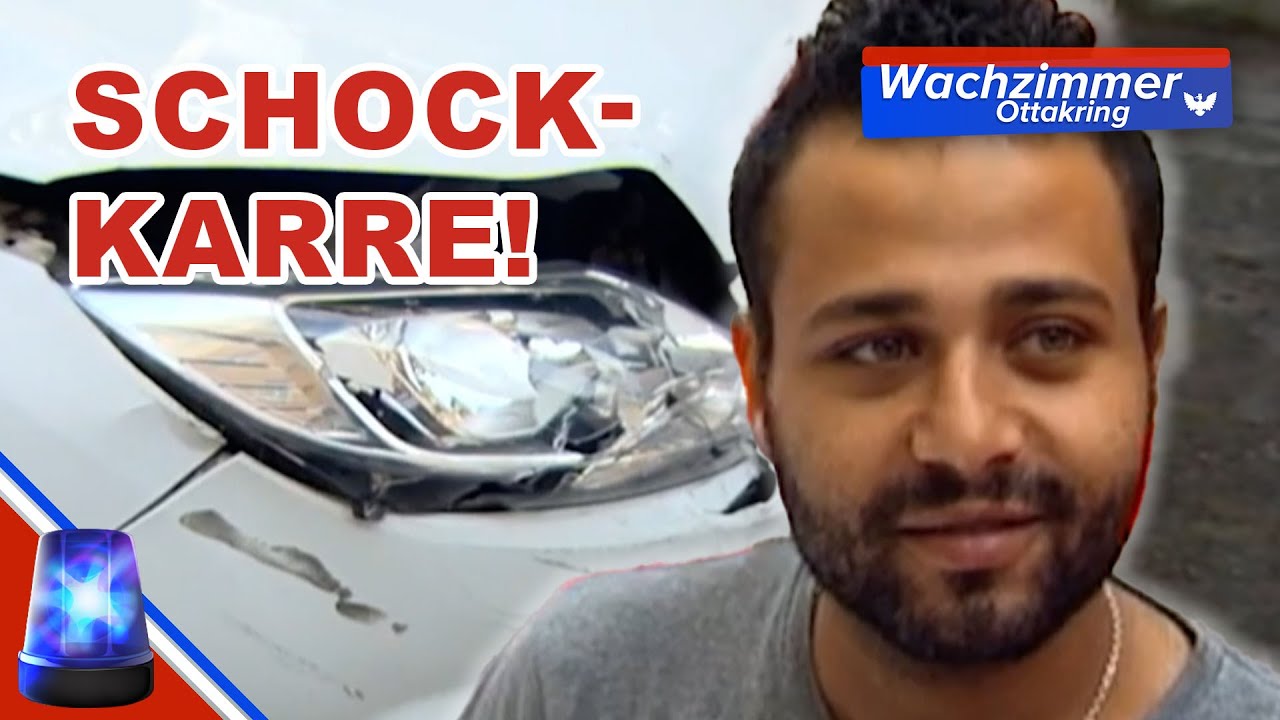 Auto komplett SCHROTT– Polizei kann kaum glauben, dass es noch fährt 😮 | Wachzimmer Ottakring | ATV