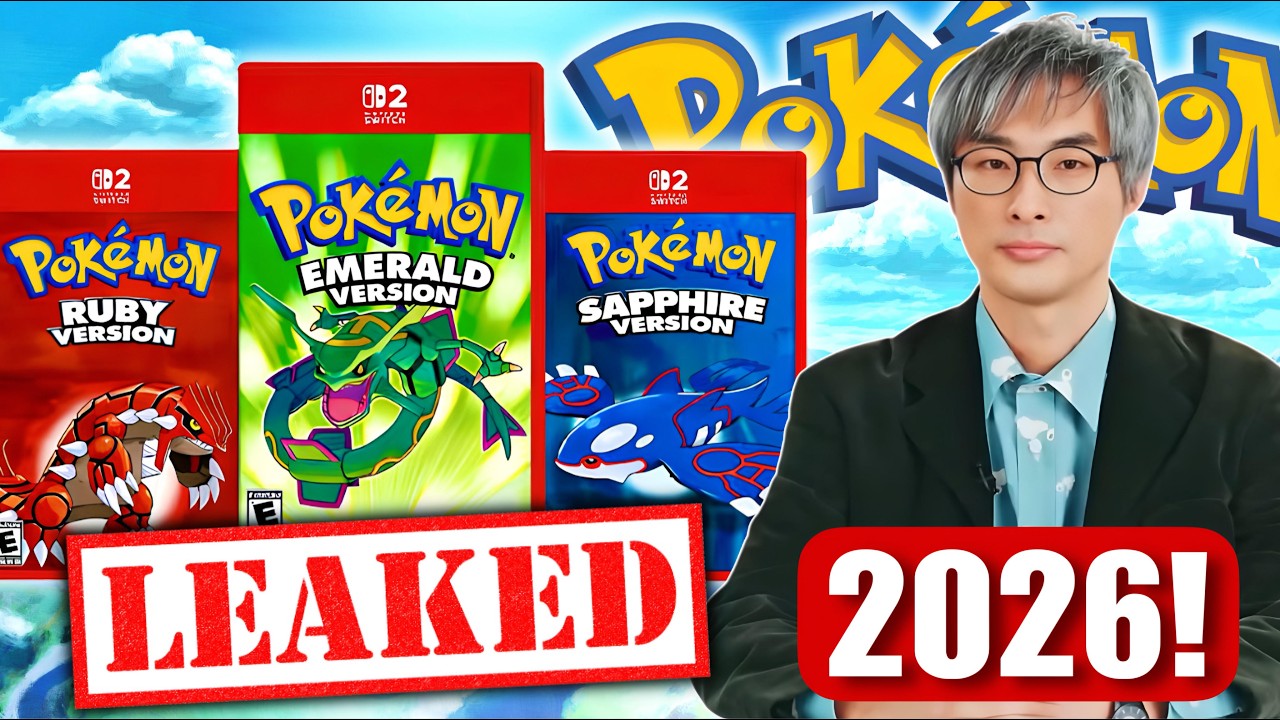 ГРОМКИЕ планы The Pok&eacute;mon Company на 2026 год утекли в сеть...