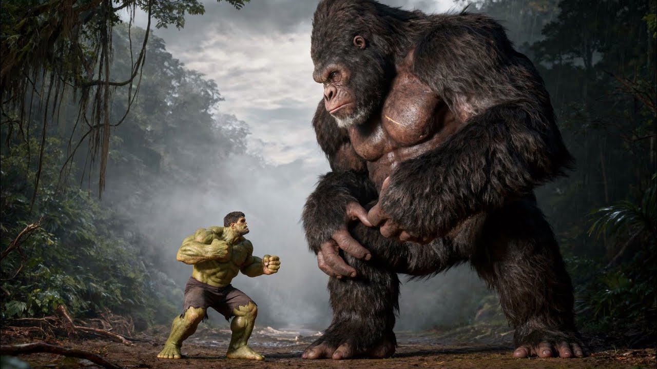 Hulk VS King Kong | Rage of Skull Island