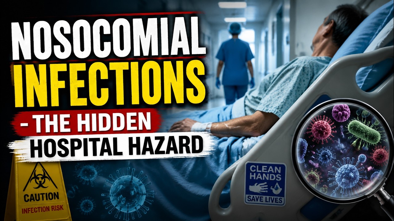 Nosocomial Infections - The Hidden Hospital Hazard (13 Minutes Microlearning)