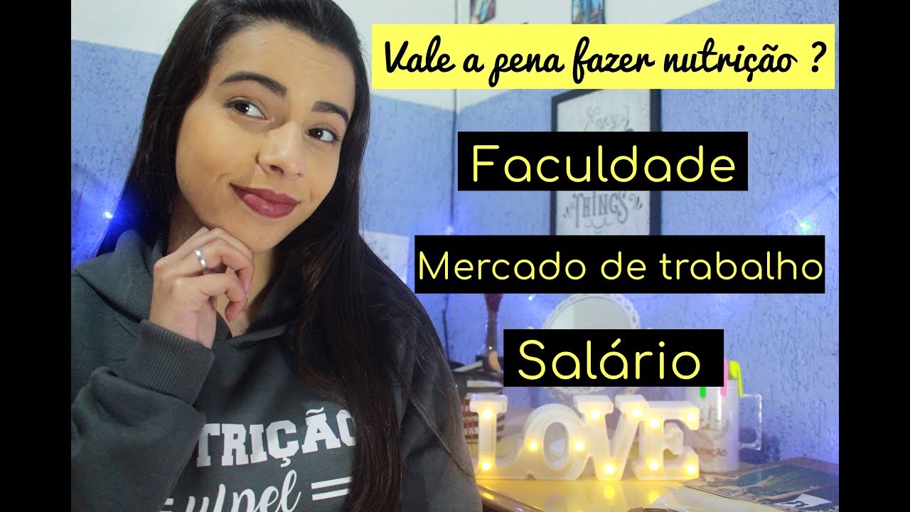 VALE A PENA FAZER NUTRIÇÃO?